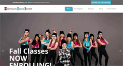 Desktop Screenshot of mdancecenter.com